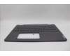 Lenovo 5CB1N95186 C-Cover with keyboard, Belgian, Storm Grey, Non-FingerPrint, UK