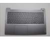 Lenovo 5CB1N95265 C-Cover with keyboard, US English Euro, Arctic Grey, Backlight, Fingerprint, US