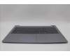 Lenovo 5CB1N95265 C-Cover with keyboard, US English Euro, Arctic Grey, Backlight, Fingerprint, US