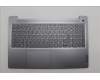 Lenovo 5CB1N95283 C-Cover with keyboard, Switzerland, Arctic Grey, Backlight, Fingerprint, UK
