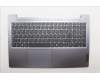 Lenovo 5CB1N95416 C-Cover with keyboard, Spanish, Arctic Grey, Non-Backlight, UK