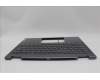 Lenovo 5CB1N95802 C-Cover with keyboard, Spanish, Storm Grey, Non-FingerPrint, UK