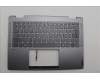 Lenovo 5CB1N96899 C-Cover with keyboard, UK English, Arctic Grey, Non-FingerPrint, UK
