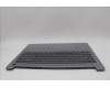 Lenovo 5CB1N97500 C-Cover with keyboard, German, Arctic Grey, Non-Backlight, Fingerprint, UK