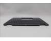 Lenovo 5CB1N97618 C-Cover with keyboard, Nordic, Storm Grey, FingerPrint, UK
