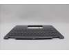 Lenovo 5CB1N97628 C-Cover with keyboard,US English Euro,Storm Grey,FingerPrint