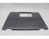 Lenovo 5CB1N97653 C-Cover with keyboard, Spanish, Storm Grey, Non-Fingerprint, UK