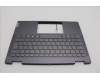 Lenovo 5CB1N97666 C-Cover with keyboard, French, Storm Grey, Non-Fingerprint, US