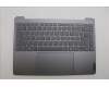 Lenovo 5CB1P00315 C-Cover with keyboard, English, Luna Grey, US