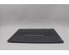 Lenovo 5CB1P00570 C-Cover with keyboard, Traditional Chinese, Luna Grey, Backlight, US