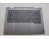 Lenovo 5CB1P00595 C-Cover with keyboard, Spanish, Luna Grey, Backlight, UK