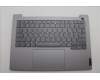 Lenovo 5CB1P00812 C-Cover with keyboard, Arabic, Arctic Grey, Backlight, US