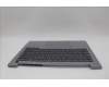 Lenovo 5CB1P00813 C-Cover with keyboard, Belgian, Arctic Grey, Backlight, UK