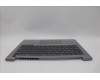 Lenovo 5CB1P00817 C-Cover with keyboard, English, Arctic Grey, Backlight, US