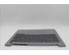 Lenovo 5CB1P00823 C-Cover with keyboard, Greek, Arctic Grey, Backlight, US