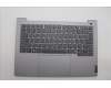 Lenovo 5CB1P00843 C-Cover with keyboard, Arabic, Arctic Grey, US