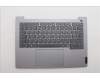 Lenovo 5CB1P00871 C-Cover with keyboard, UK English, Arctic Grey, UK