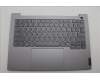 Lenovo 5CB1P00873 C-Cover with keyboard, Arabic, Arctic Grey, Backlight, US
