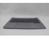 Lenovo 5CB1P00877 C-Cover with keyboard, Czech Slovakian, Arctic Grey, Backlight, UK