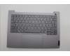 Lenovo 5CB1P00895 C-Cover with keyboard, Slovenian, Arctic Grey, Backlight, UK