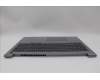 Lenovo 5CB1P00940 C-Cover with keyboard, US English Euro, Arctic Grey, Backlight, US