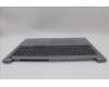 Lenovo 5CB1P01000 C-Cover with keyboard, English, Arctic Grey, Backlight, US