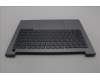 Lenovo 5CB1P01119 C-Cover with keyboard, Belgian, Arctic Grey, Backlight, UK