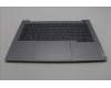 Lenovo 5CB1P01137 C-Cover with keyboard,Nordic,Arctic Grey,Backlight