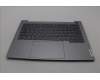 Lenovo 5CB1P01138 C-Cover with keyboard, Portuguese, Arctic Grey, Backlight, UK