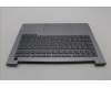 Lenovo 5CB1P01138 C-Cover with keyboard, Portuguese, Arctic Grey, Backlight, UK