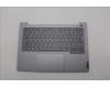 Lenovo 5CB1P01140 C-Cover with keyboard, Slovenian, Arctic Grey, Backlight, UK