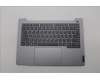 Lenovo 5CB1P01149 C-Cover with keyboard, Arabic, Arctic Grey, Non-Backlight, US