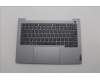 Lenovo 5CB1P01154 C-Cover with keyboard, English, Arctic Grey, Non-Backlight, US