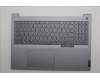 Lenovo 5CB1P01359 C-Cover with keyboard, Arabic, Arctic Grey, Backlight, US