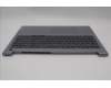 Lenovo 5CB1P01363 C-Cover with keyboard, Czech Slovakian, Arctic Grey, Backlight, UK
