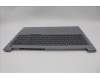 Lenovo 5CB1P14078 C-Cover with keyboard, UK English, Arctic Grey, Non-Backlight, UK