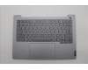Lenovo 5CB1P27065 C-Cover with keyboard, Nordic, Arctic Grey, Backlight, UK