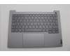 Lenovo 5CB1P27068 C-Cover with keyboard, Slovenian, Arctic Grey, Backlight, UK