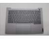Lenovo 5CB1P27074 C-Cover with keyboard, UK English, Arctic Grey, Backlight, UK