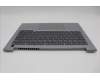 Lenovo 5CB1P27076 C-Cover with keyboard, USA English, Arctic Grey, Backlight, US