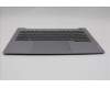 Lenovo 5CB1P31087 C-Cover with keyboard, Icelandic, Arctic Grey, UK