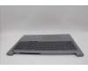 Lenovo 5CB1P31132 C-Cover with keyboard, Ukraine, Arctic Grey, Backlight, US