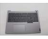 Lenovo 5CB1P31141 C-Cover with keyboard, French, Arctic Grey, US