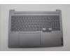 Lenovo 5CB1P31490 C-Cover with keyboard, Arabic, Arctic Grey, US