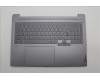 Lenovo 5CB1P31494 C-Cover with keyboard, Czech Slovakian, Arctic Grey, UK