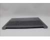 Lenovo 5CB1P31496 C-Cover with keyboard, US English Euro, Arctic Grey, US