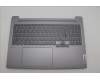 Lenovo 5CB1P31505 C-Cover with keyboard, Italian, Arctic Grey, UK
