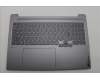 Lenovo 5CB1P31509 C-Cover with keyboard, Nordic, Arctic Grey, UK