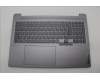 Lenovo 5CB1P31518 C-Cover with keyboard, UK English, Arctic Grey, UK