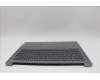 Lenovo 5CB1P31563 C-Cover with keyboard, Greek, Arctic Grey, US